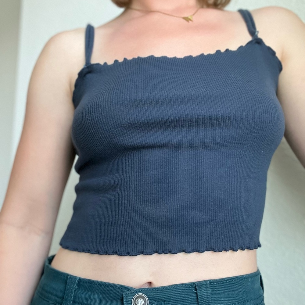 Pacsun Basics Navy Tank Small